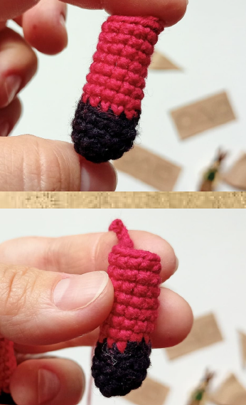 the keychain squedgame - CROCHET NOUNOU